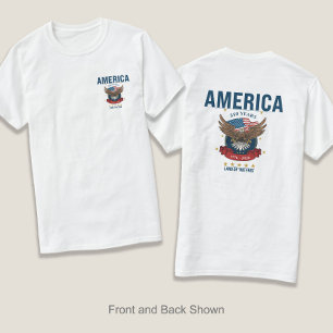 1776 2026 250th Semiquincentenial Red White Blue T-Shirt