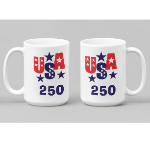 1776–2026 America Anniversary Coffee Mug