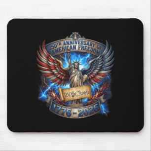 1776-2026 Usa 250th Anniversary 4th Of July Indepe Mouse Pad