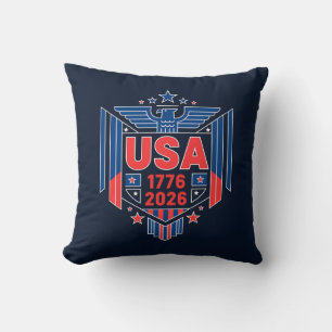1776-2026 USA  CUSHION