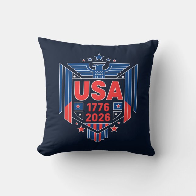 1776-2026 USA  CUSHION (Front)