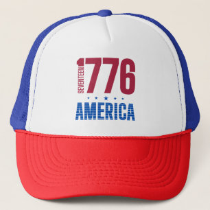 1776 America 250 years historical freedom Trucker Hat