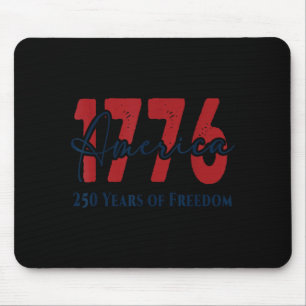 1776 America 250 Years of Freedom 2026 Mouse Pad