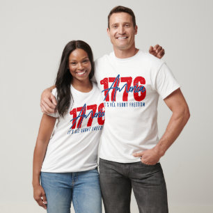 1776 America - Freedom & Liberty T-Shirt