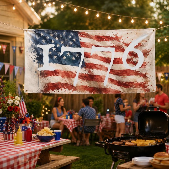 1776 American Flag 250 years Banner (Creator Uploaded)