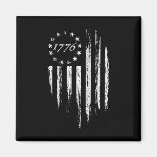 1776 American Flag Betsy Ross 13 Stars Usa 4th Of Magnet