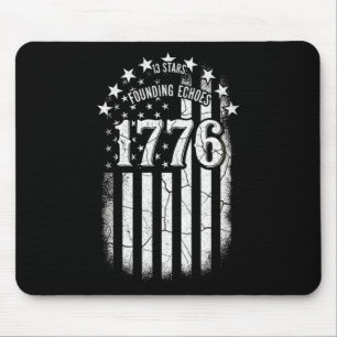 1776 American Flag Betsy Ross 13 Stars Usa 4th Of Mouse Pad