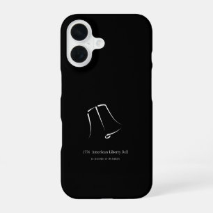 1776 American Liberty Bell Minimalist iPhone 16 Case
