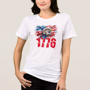 1776 Bald Eagle 250th Anniversary Tri-Blend Shirt