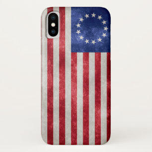1776 Betsy Ross Flag iPhone X Case