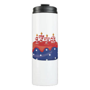 1776 Birthday Cake Thermal Tumbler