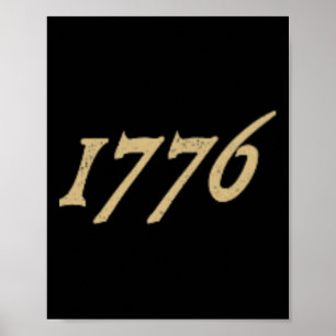 1776 Declaration Of Independence America Usa July Poster