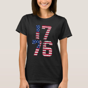 1776 Declaration Of Independence Us Flag Patriotic T-Shirt
