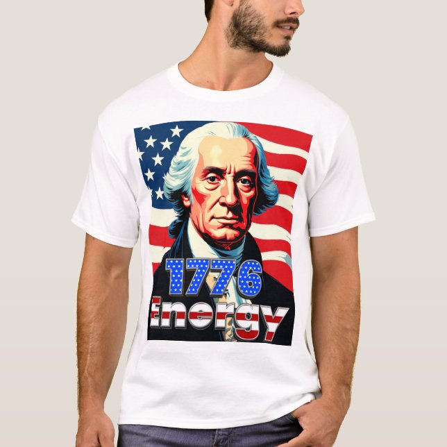 1776 Energy George Washington Shirt A (Front)
