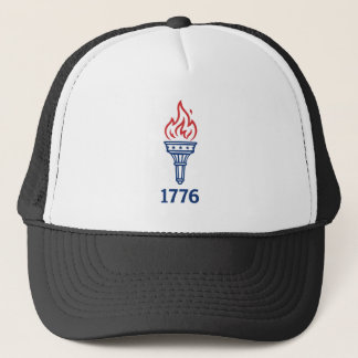 1776 Liberty Torch Patriotic Embroidered Hat