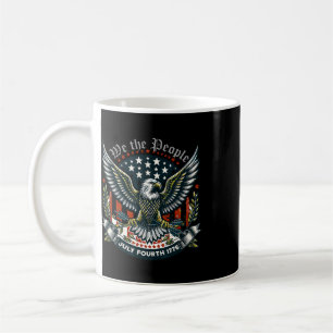 1776 Life Liberty Pursuit Of Happiness 4th Of July Coffee Mug