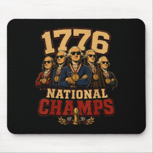 1776 National Champs Founding Fathers 250 Mouse Pad