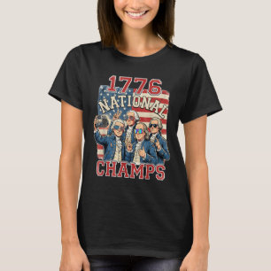 1776 National Champs Funny Patriotic Aamerica T-Shirt