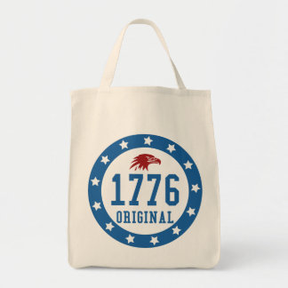 1776 Original 4 July Badge Tote Bag