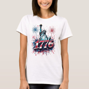 1776-Statue Of Liberty T-Shirt