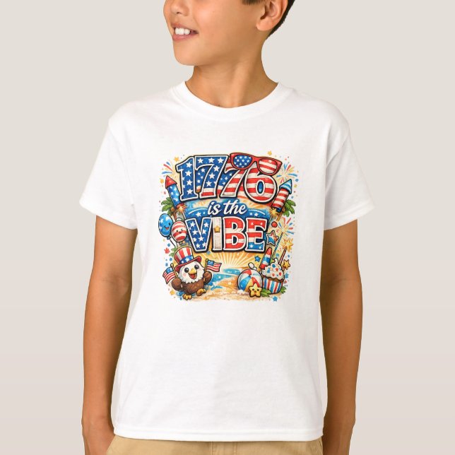 1776 Vibes T-Shirt (Front)