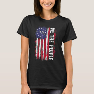 1776 We The People Patriotic American Constitution T-Shirt