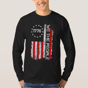 1776 We The People Patriotic American Constitution T-Shirt