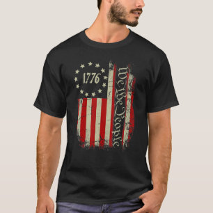 1776 We The People Patriotic American Constitution T-Shirt