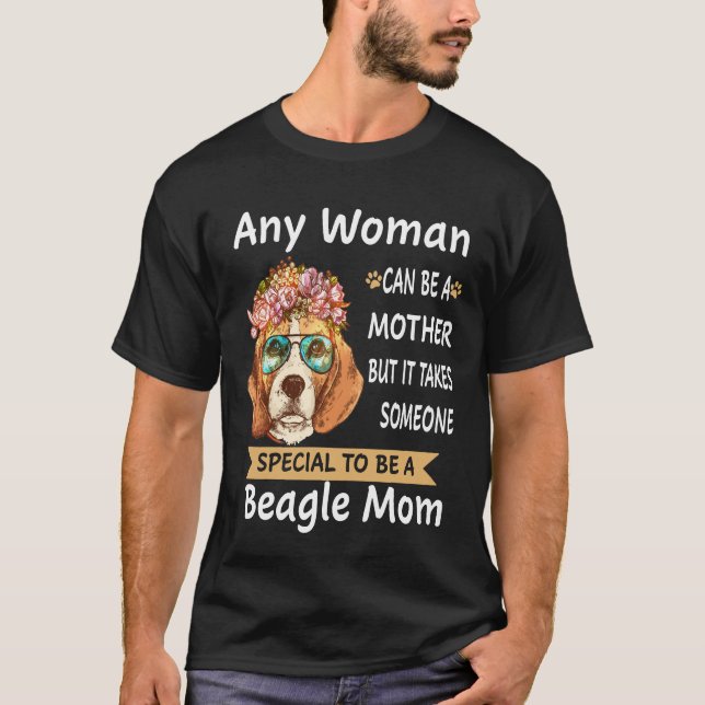 179 Special To Be A Beagle Mum T-Shirt (Front)