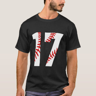 17 Baseball Seventeen Baseball Mum Fan Favourite P T-Shirt
