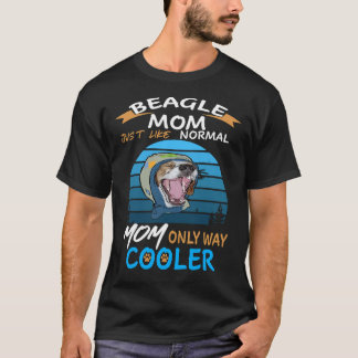 17 Beagle Mum Cooler T-Shirt