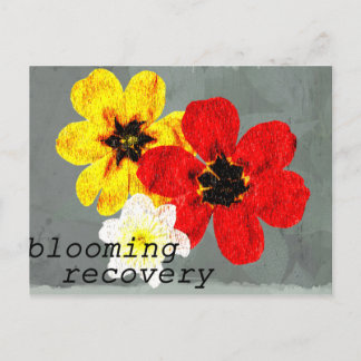 17 Blooming Recovery Postcard