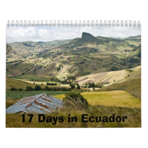 17 Days in Ecuador Calendar