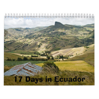 17 Days in Ecuador Calendar