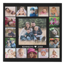 17 Family Photo Collage Create Your Own Black
