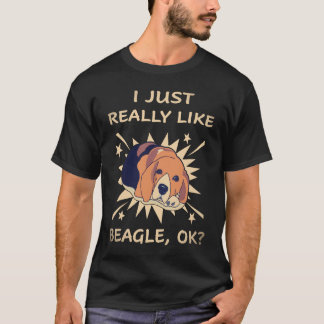 17 I Just Really Like Beagle T-Shirt