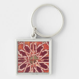 17:Isnik Tile, 16th century Key Ring