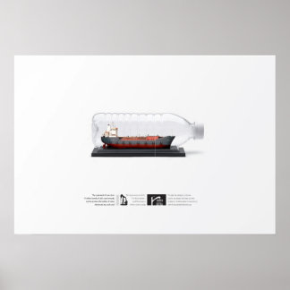 17 Million Barrels - Think Outside the Bottle Poster