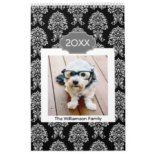 17 Photo Collage - Colourful Patterns - Family Calendar