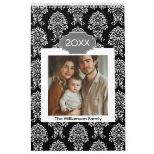 17 Photo Collage - Colourful Patterns - Family Calendar