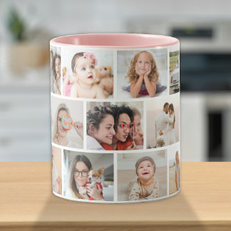17 Photo Collage Create Your Own Keepsake Picture Mug