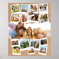 17 Picture Scrapbook Personalised Photo Collage