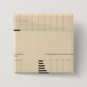 17 Population, density, urban 17901900 15 Cm Square Badge