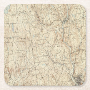 17 Waterbury sheet Square Paper Coaster