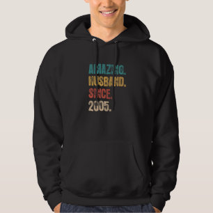 17 Wedding Aniversary For Him Amazing Husband Sin Hoodie