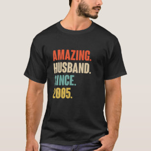 17 Wedding Aniversary Gift Him - Amazing Husband S T-Shirt