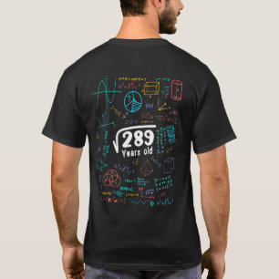 17 Year Old Boys Girls 17th Birthday Square Root O T-Shirt
