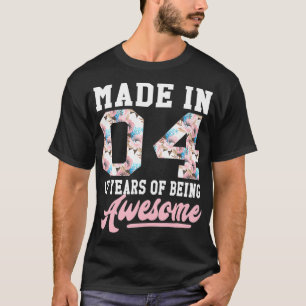 17 Year Old Girls ns Gift For 17th Birthday Born T-Shirt