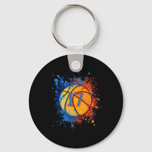 17 Years Old 17th Birthday Sketll Gift For Boys Pa Key Ring