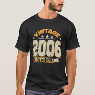17 Years Old Vintage 2006 Limited Edition 17th T-Shirt